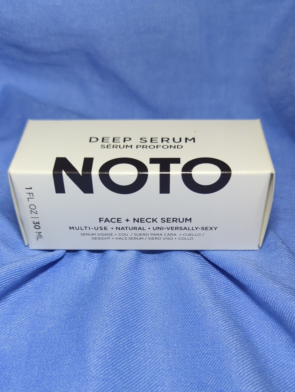 Noto Botanics Deep Serum Vegan Face + Neck Serum 1oz/30ml